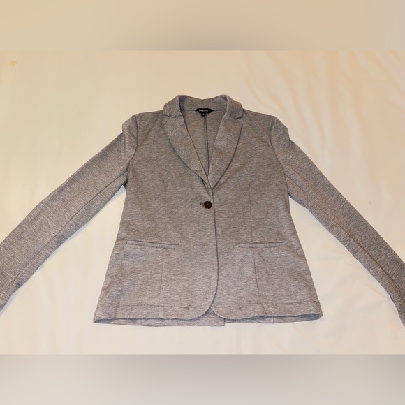 Gray Blazer Jacket - Picture 1 of 8